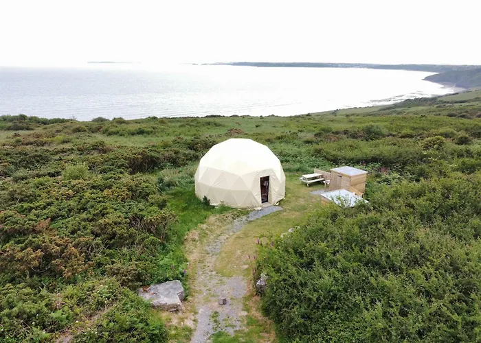 Geodesic Dome With Sea Views